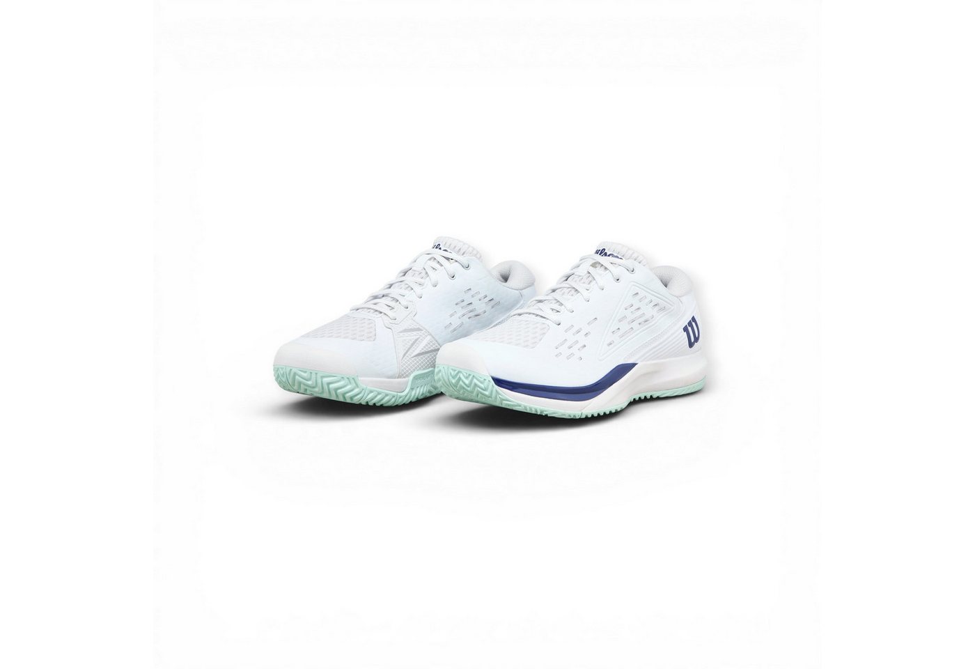 Wilson Rush Pro Ace Allcourt 2026 weiss/navyblau Kinder Tennisschuh Bild 5