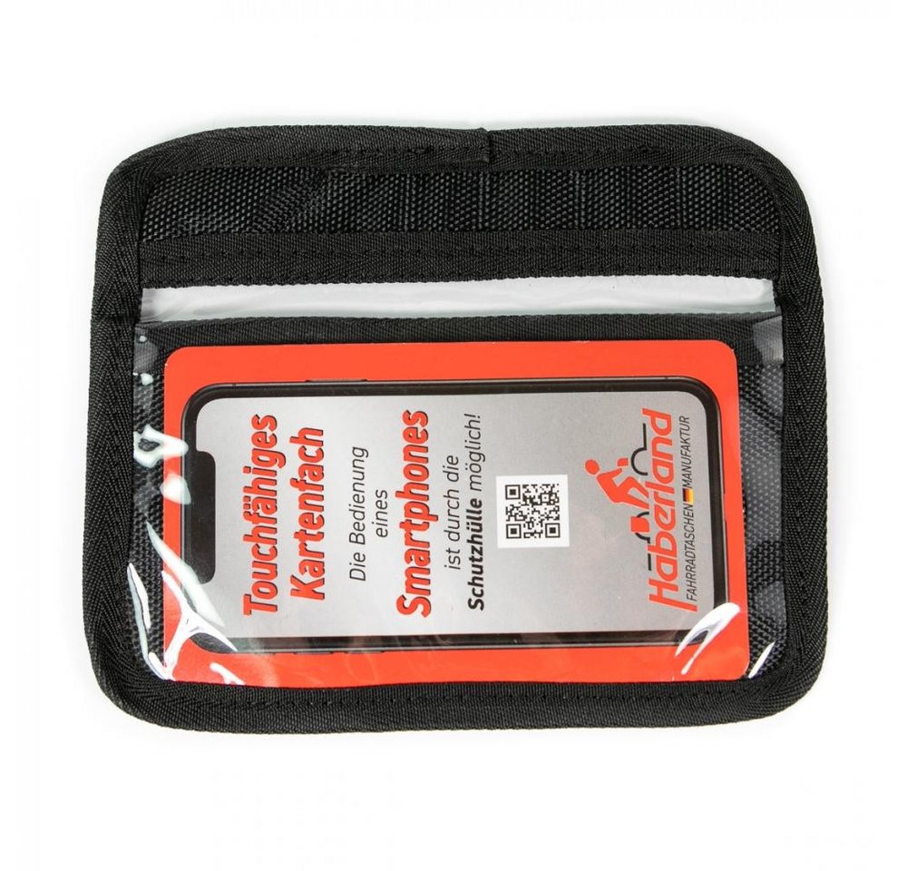Haberland Fahrradtasche Haberland Kartenfach für Lenkertaschen schwarz - sichere Kartenhalteru Bild 3