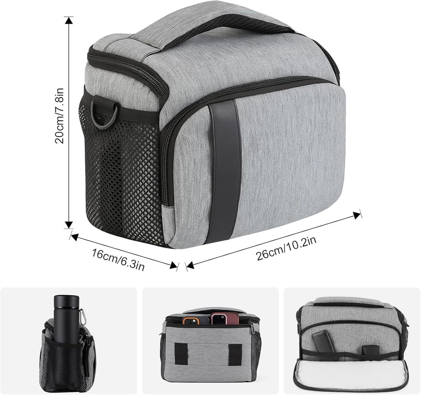 Youyijia Taschenorganizer Kameratasche für DSLR & Systemkamera Bild 2