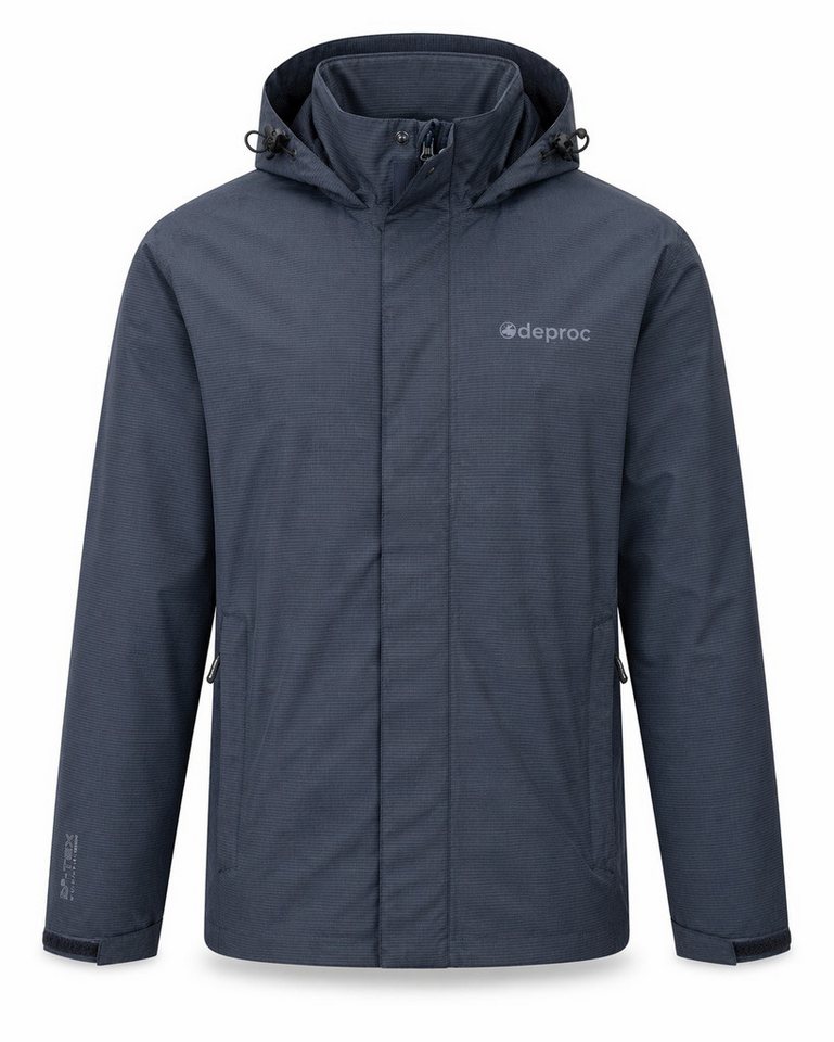 DEPROC Active Outdoorjacke LAVAL MEN CS Funktionsjacke, Wanderjacke, Regenjacke abnehmbare Kapuze Bild 5