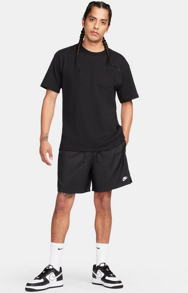 Nike Trainingsshorts M NK CLUB FLOW SHORT BLACK/WHITE