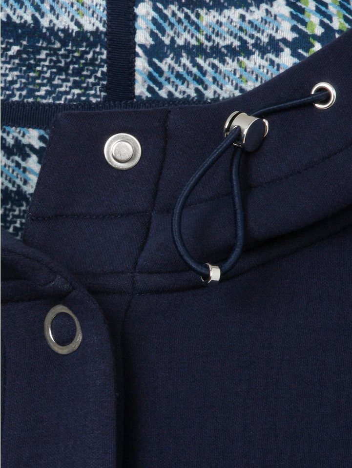 VIA APPIA DUE Strickpullover Jacke Kapuze 1/1 Arm Knöpfe