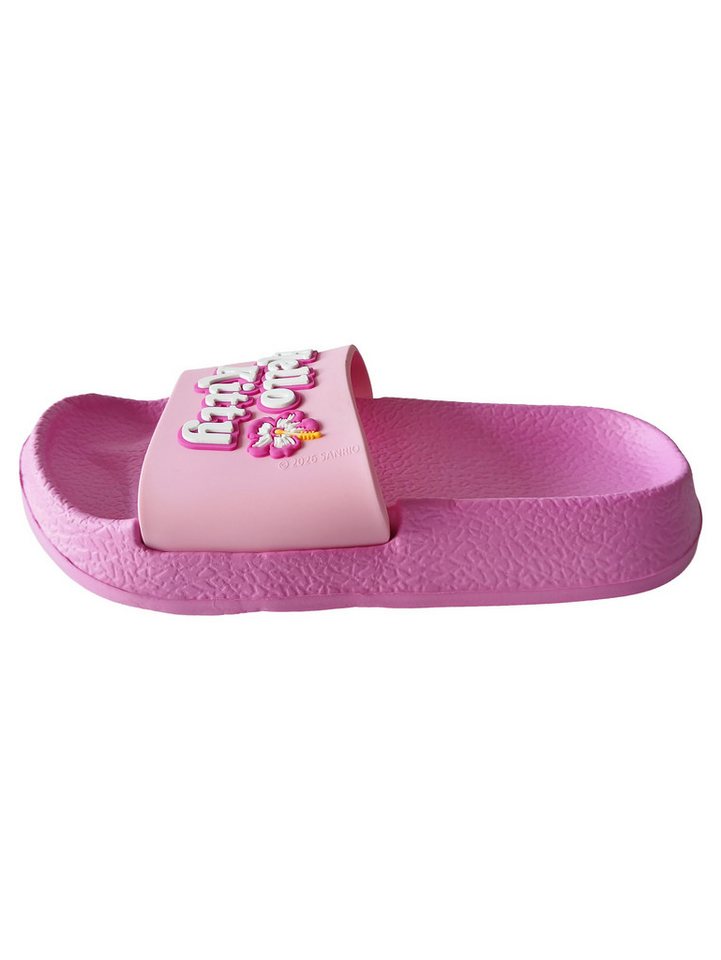United Labels® Hello Kitty 3D Badelatschen Flower Badeschlappen Badesandalen Badesandale Bild 4