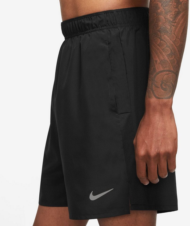 Nike Laufhose M NK DF CHALLENGER 7BF SHORT BLACK/BLACK/BLACK/REFLECTIVE S Bild 3