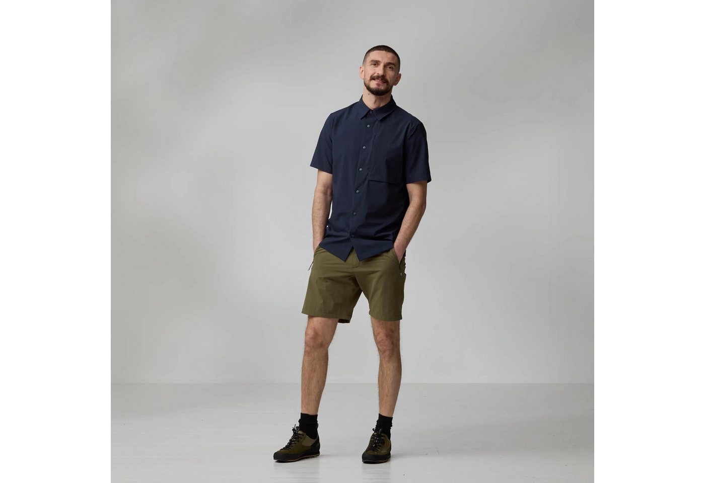 Fjällräven Outdoorhemd FJÄLLRÄVEN High Coast Pack Shirt SS M Navy Bild 2