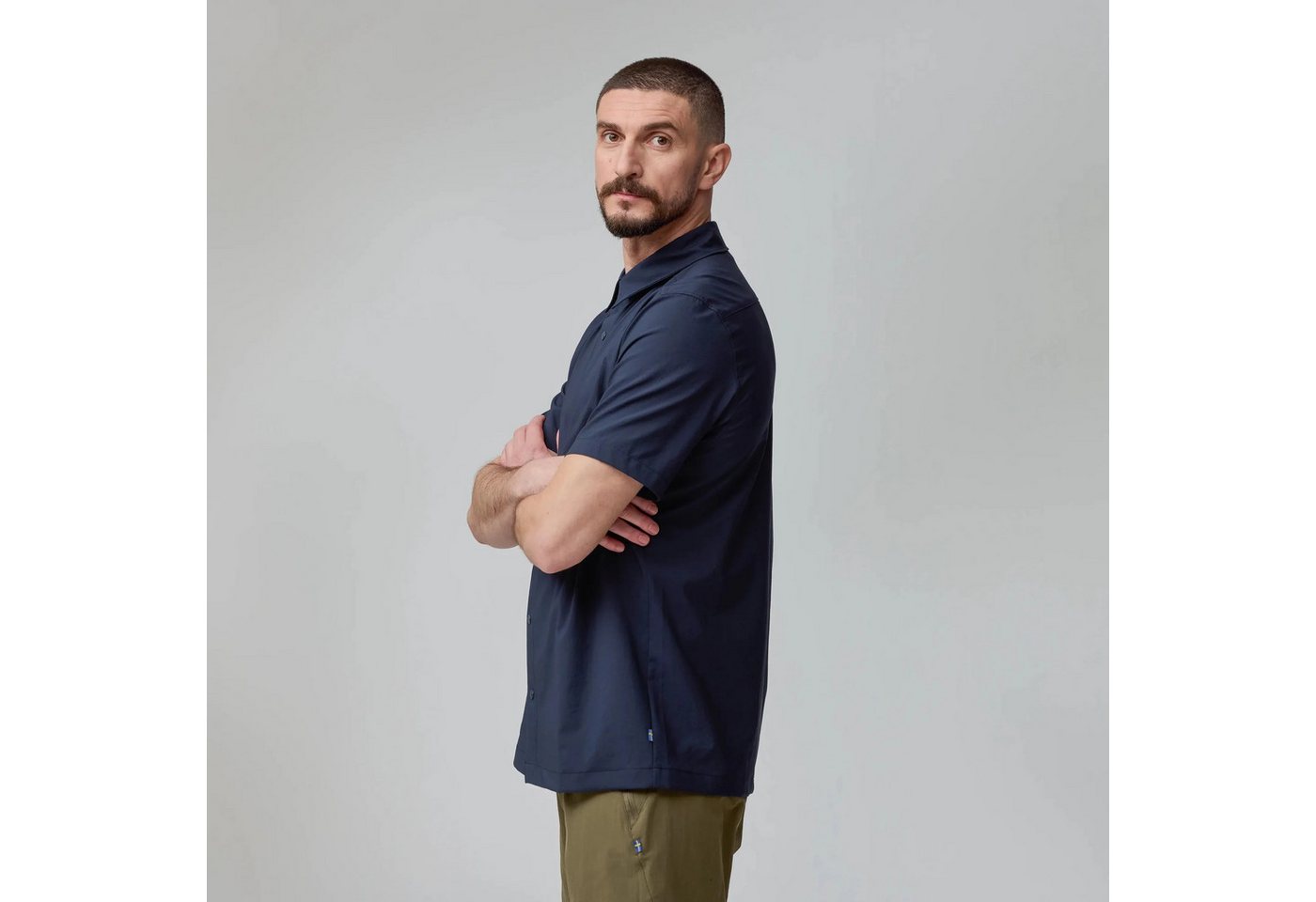 Fjällräven Outdoorhemd FJÄLLRÄVEN High Coast Pack Shirt SS M Navy Bild 5