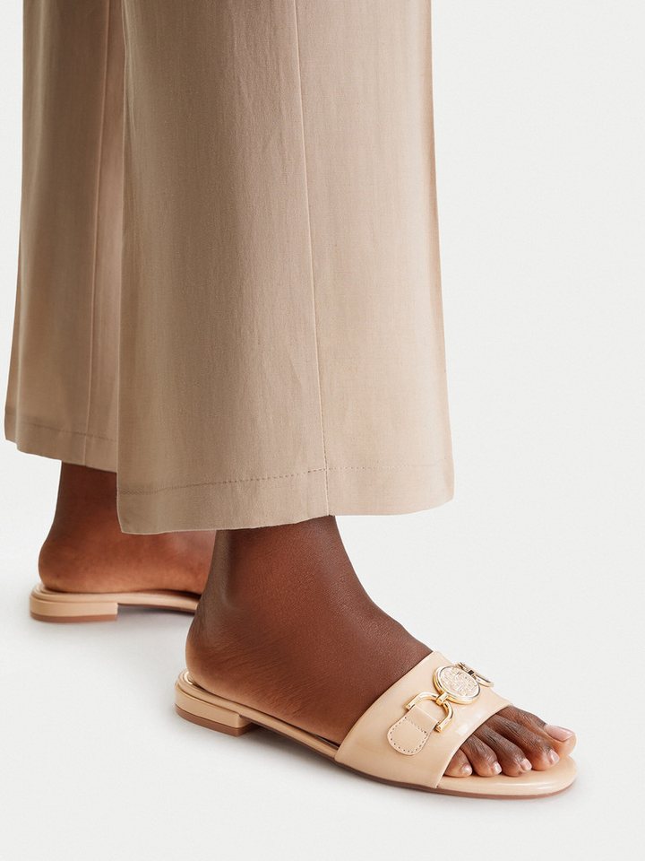 Nine West Nine West Damen Flip-Flops Beige NINE WEST-CEO-LS6445-01 Beige Badepantolette Bild 3