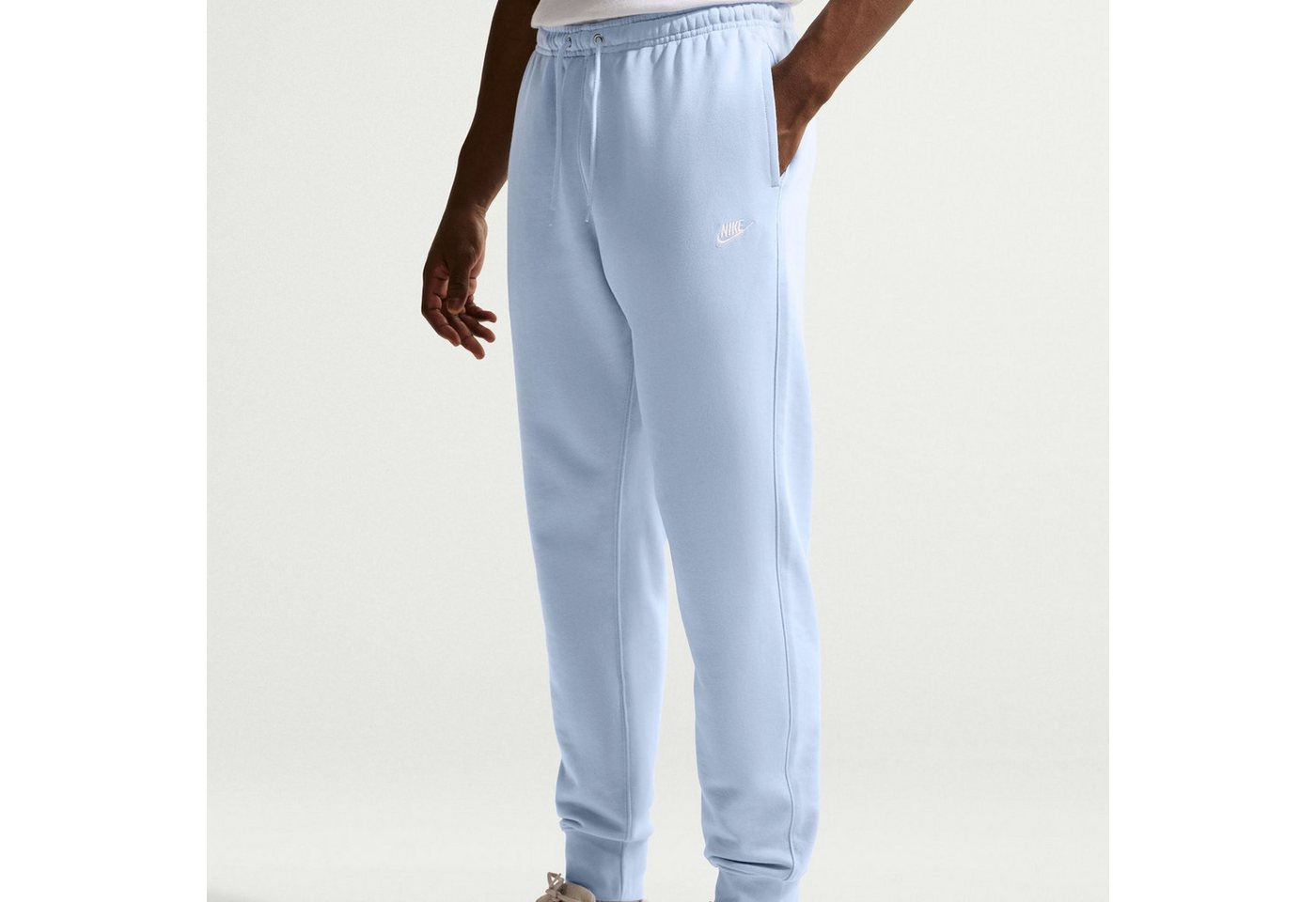 Nike Sporthose M NK CLUB FT JOGGER HYDROGEN BLUE/HYDROGEN BLUE/WH Bild 4