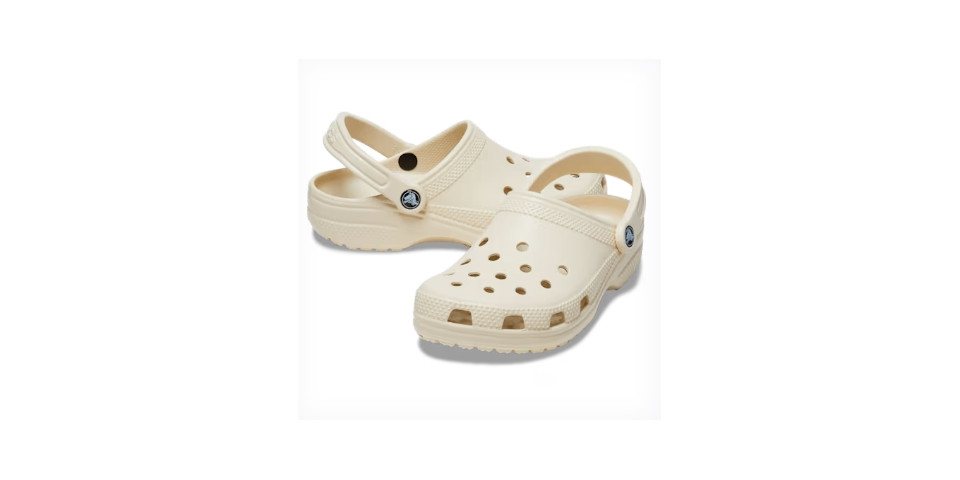 Crocs Classic BONE Badesandale