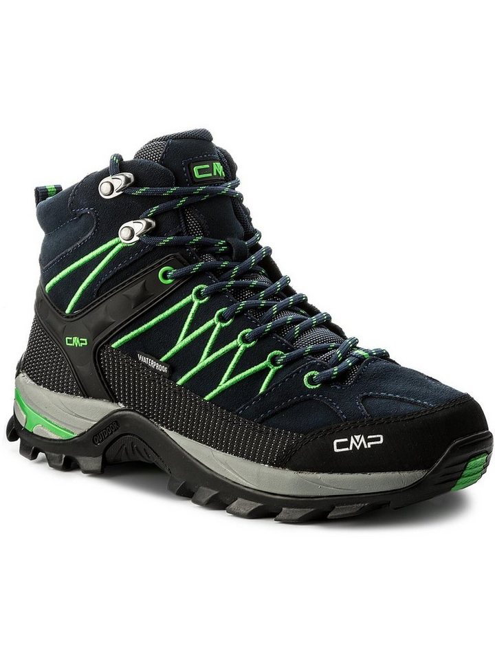 CMP Trekkingschuhe Rigel Mid Trekking Shoes Wp 3Q12947 B.Blue/Gecko 51AK Trekkingschuh Bild 2