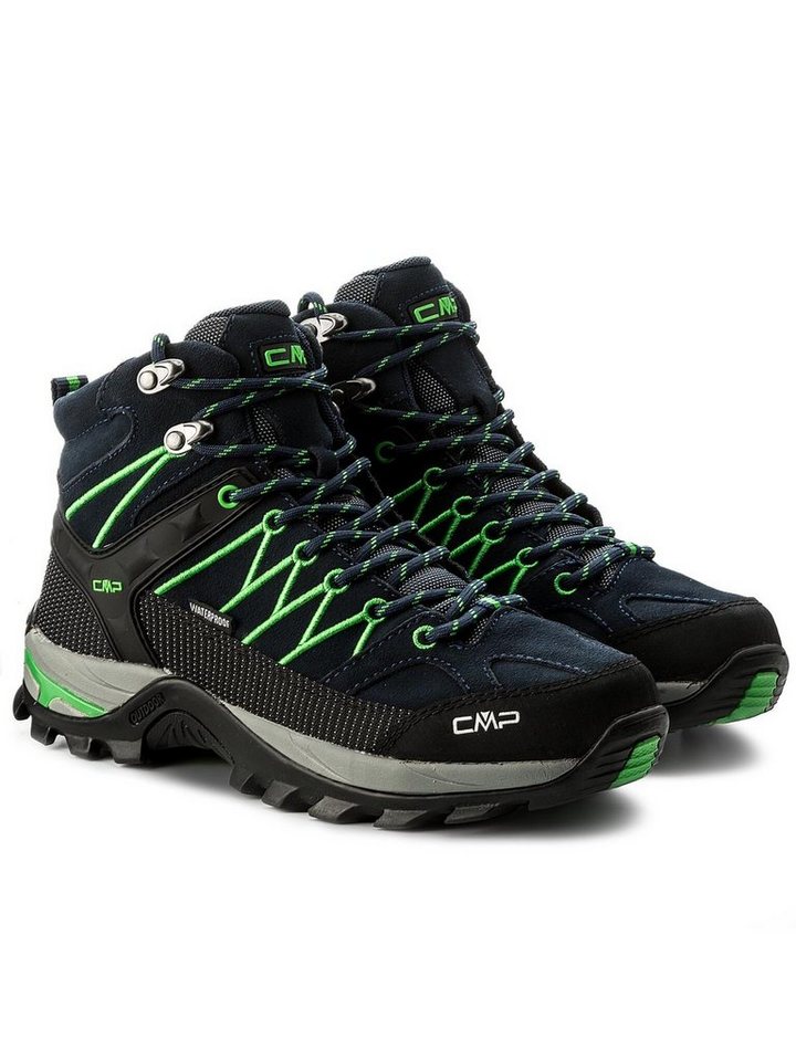 CMP Trekkingschuhe Rigel Mid Trekking Shoes Wp 3Q12947 B.Blue/Gecko 51AK Trekkingschuh Bild 3