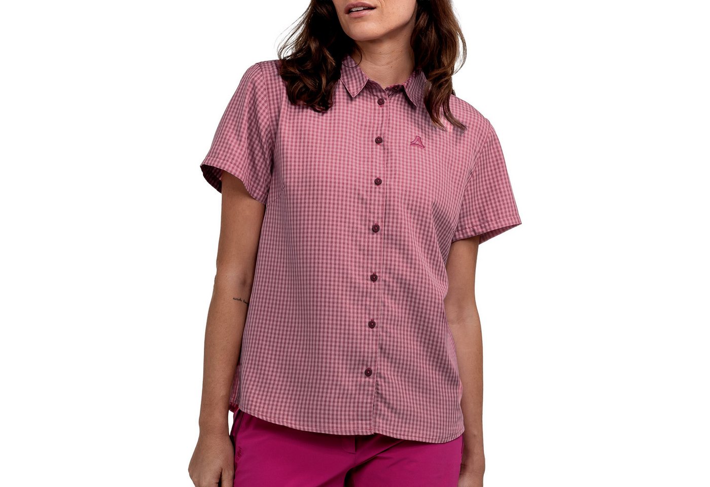 Schöffel Funktionsbluse Hiking CIRC Blouse Style Dalfoss mit aufgesticktem Markenlogo Bild 3
