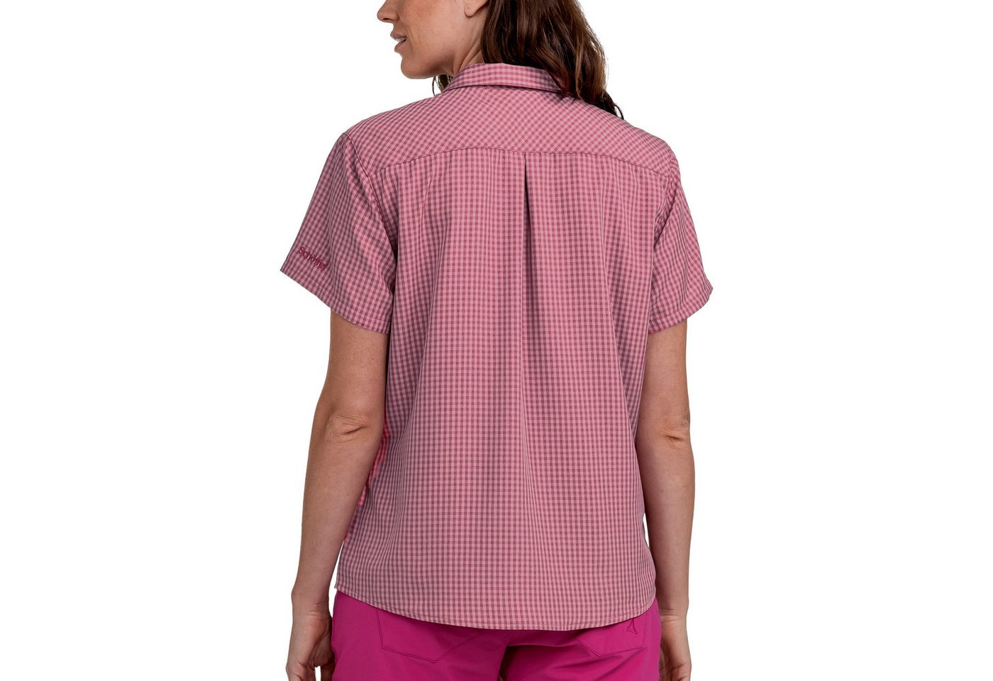 Schöffel Funktionsbluse Hiking CIRC Blouse Style Dalfoss mit aufgesticktem Markenlogo Bild 5