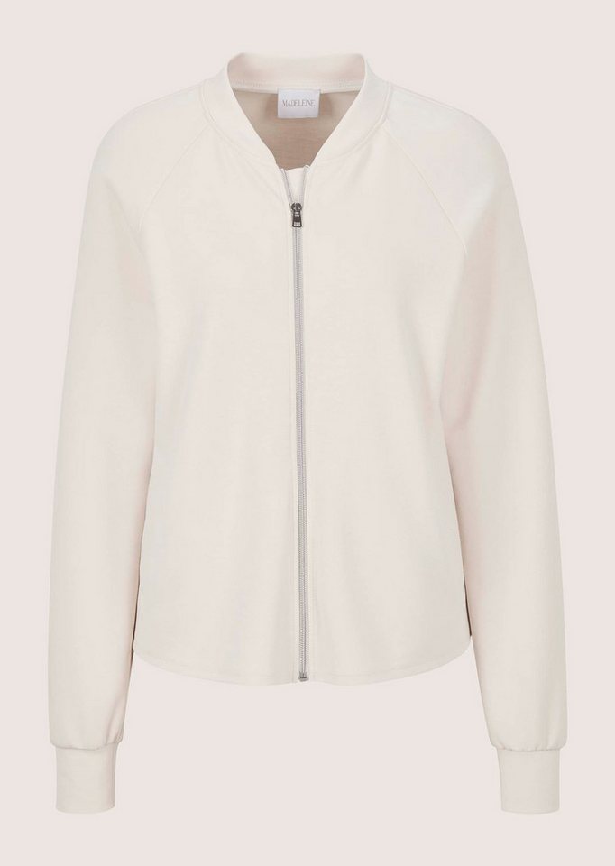 MADELEINE Outdoorjacke Basicjacke mit Blousonkragen Blouson mit Leistentaschen, Reißverschluss und langarm Bild 3