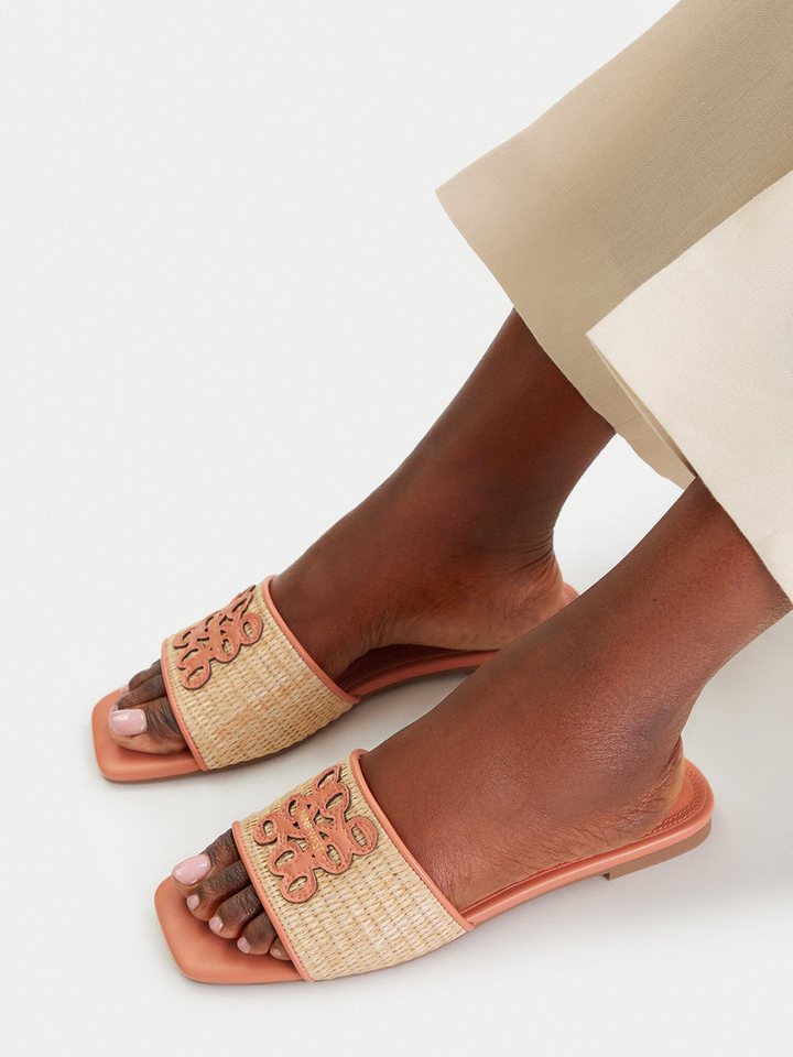 Nine West Nine West Damen Flip-Flops beige NINE WEST-CEO-SMRL393661 Peach Badepantolette Bild 3