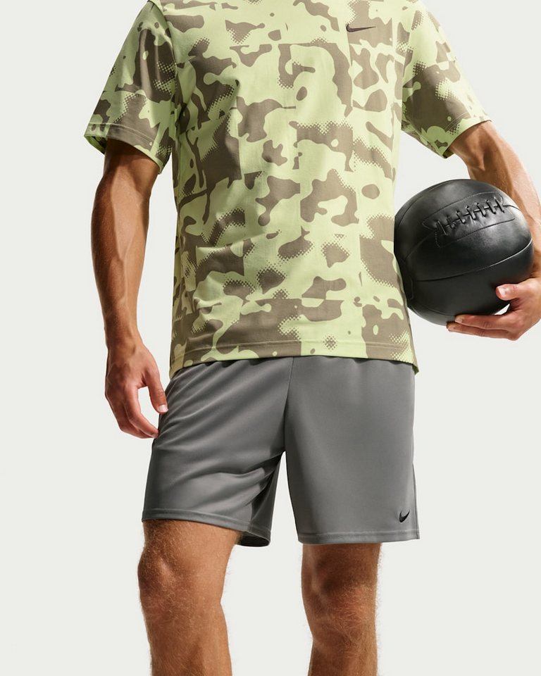 Nike Laufshorts M NK DF FLEX 7IN SHORT K SMOKE GREY/BLACK Bild 2