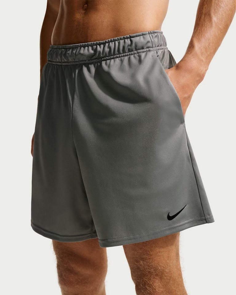 Nike Laufshorts M NK DF FLEX 7IN SHORT K SMOKE GREY/BLACK Bild 3