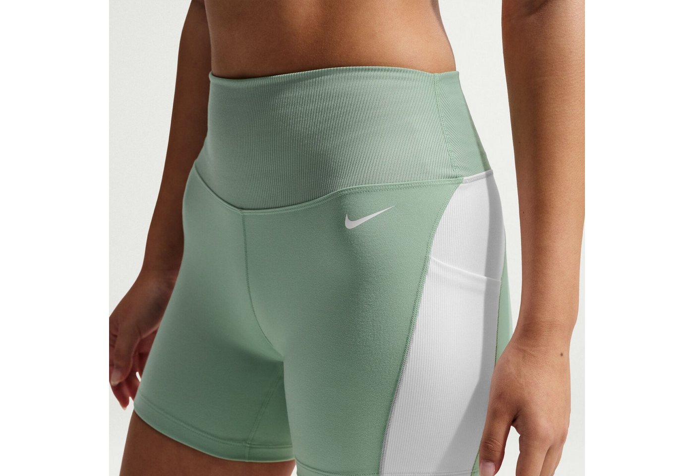 Nike Trainingstights W NK DF ONE HR 5IN SHORT B BLACK/WHITE-BLACK Bild 5