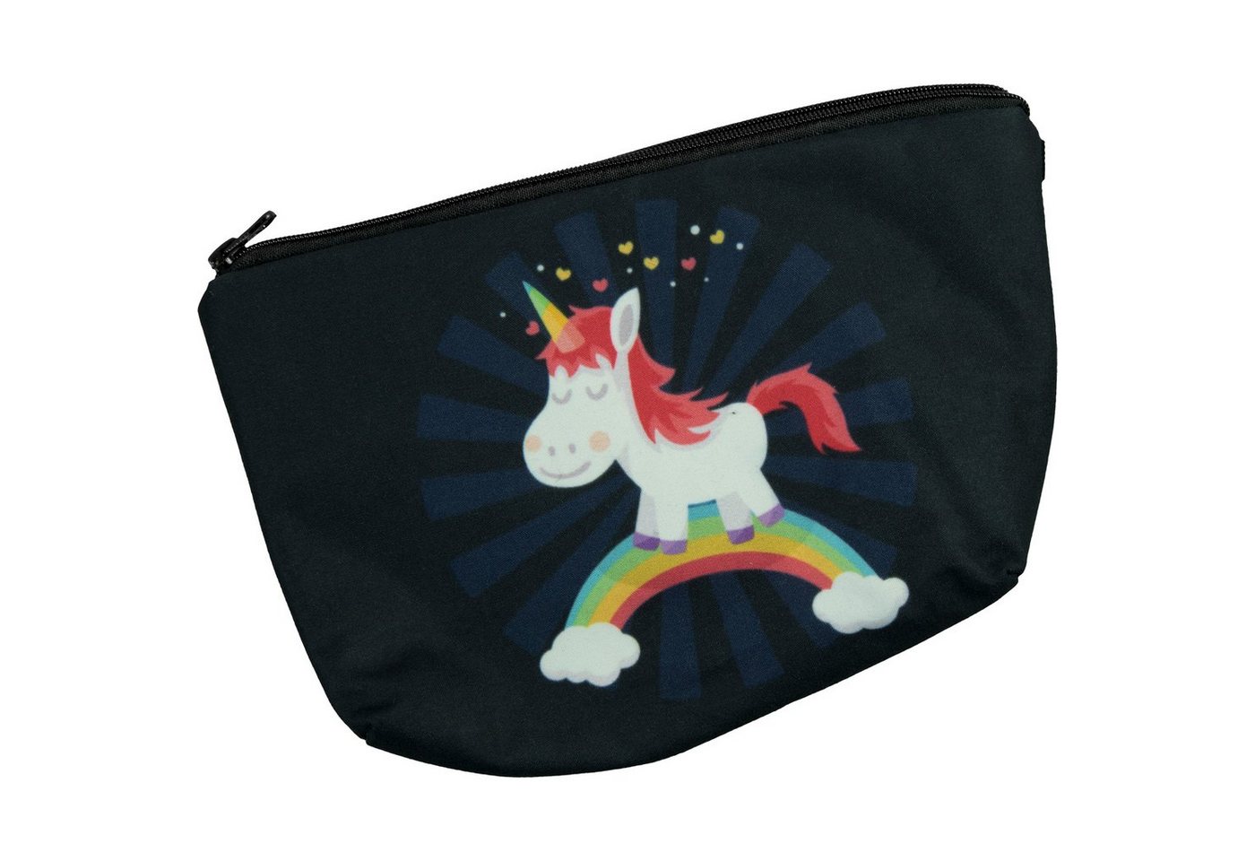 cosey Kosmetiktasche Einhorn Design – Make-up Tasche & Kulturbeutel (Einzelprodukt, 1 Stück) Bild 2