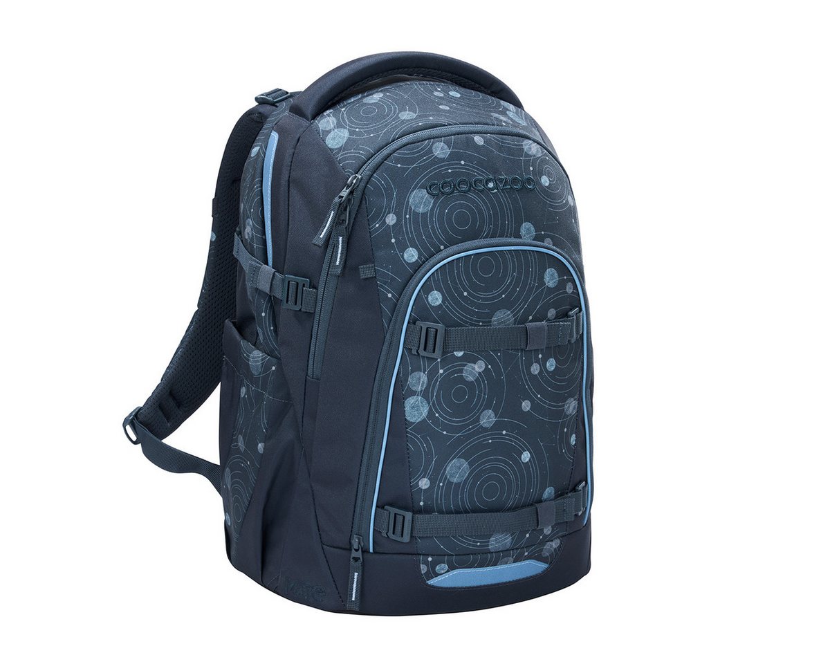 coocazoo Schulranzen Schulrucksack-Set MATE Blue Orbit 3-teilig (3-teilig), ergonomisch, Körpergröße: 135 - 180 cm, Easy-Grow-System Bild 2