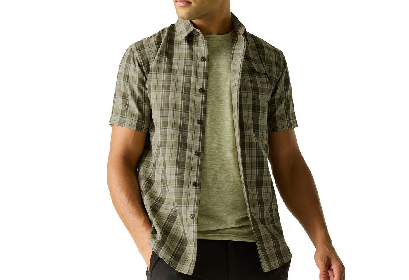Regatta Funktionshemd Mindano Short Sleeve Shirt mit Brusttasche