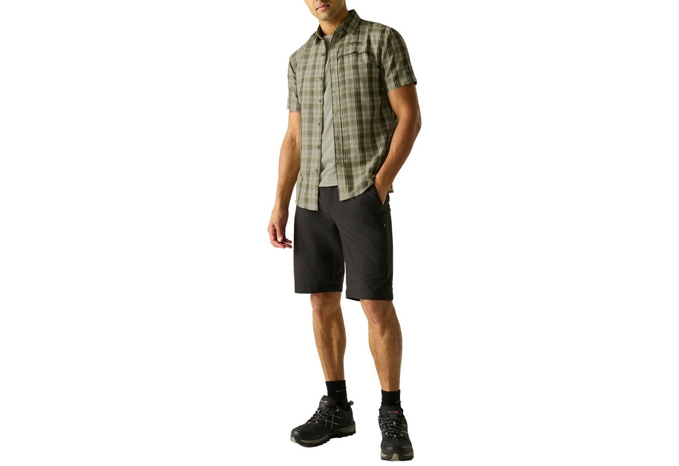 Regatta Funktionshemd Mindano Short Sleeve Shirt mit Brusttasche Bild 3