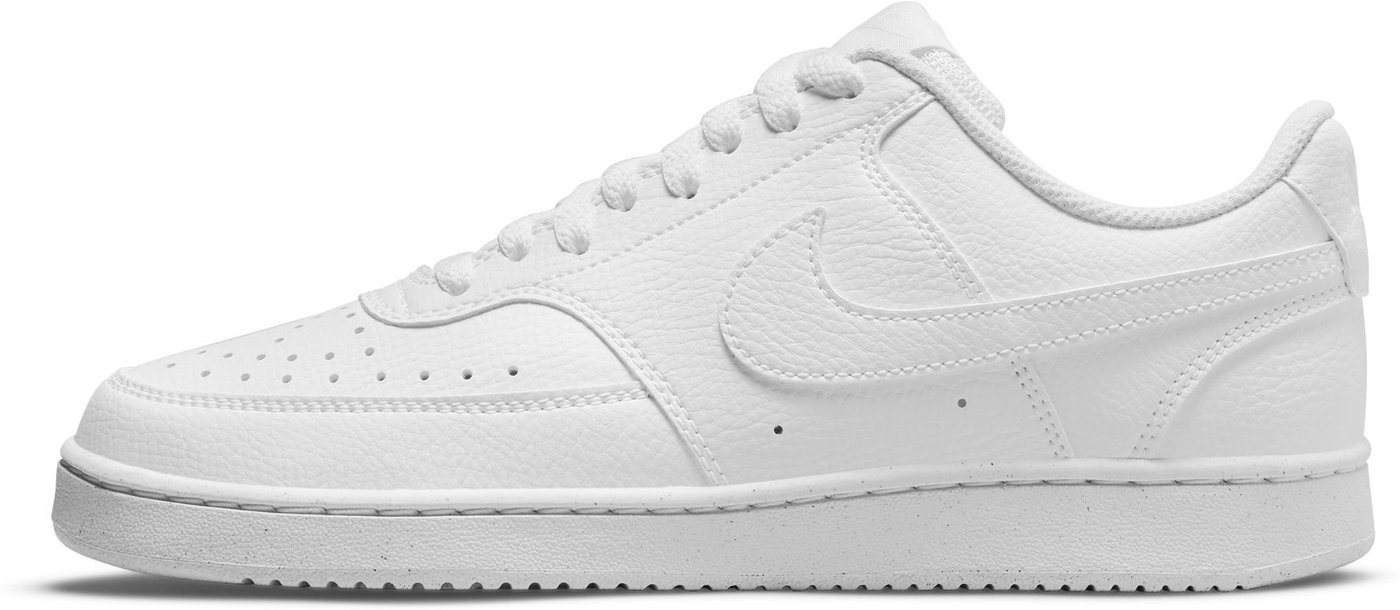 Nike W NIKE COURT VISION LO NN 100 WHITE/WHITE-WHITE Laufschuh Bild 5