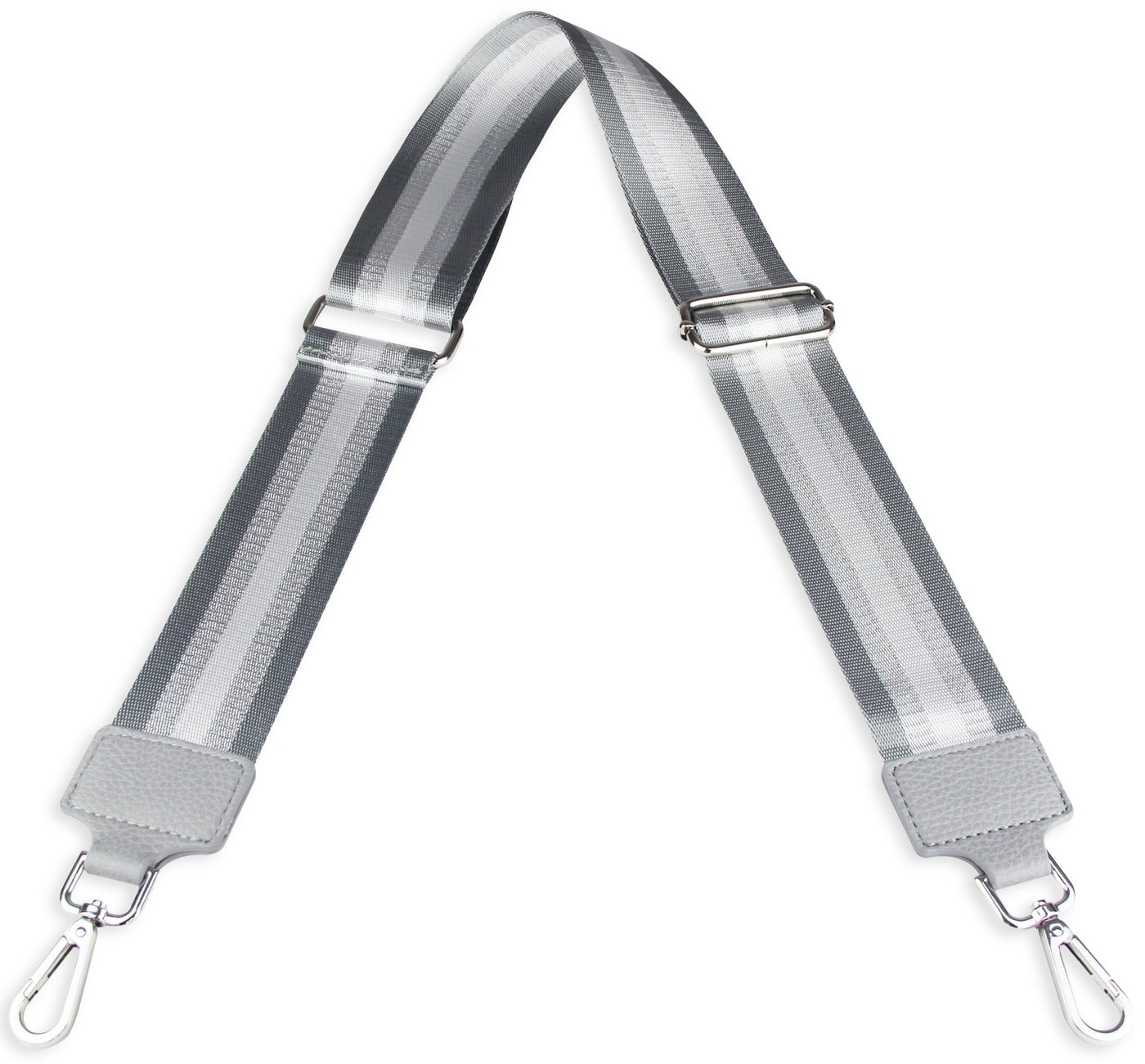 Frentree Schulterriemen MADE IN ITALY, 5cm breiter Schultergurt für Taschen, verstellbarer Gurt, Muster: Gestreift Bild 2