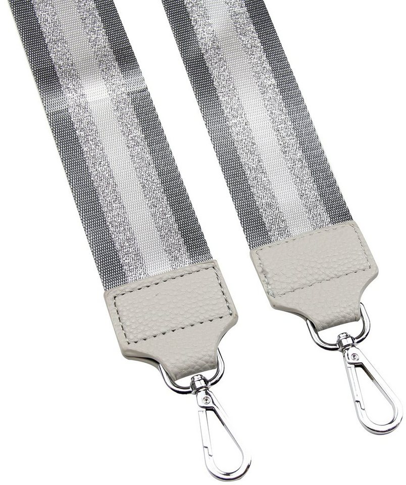 Frentree Schulterriemen MADE IN ITALY, 5cm breiter Schultergurt für Taschen, verstellbarer Gurt, Muster: Gestreift Bild 3