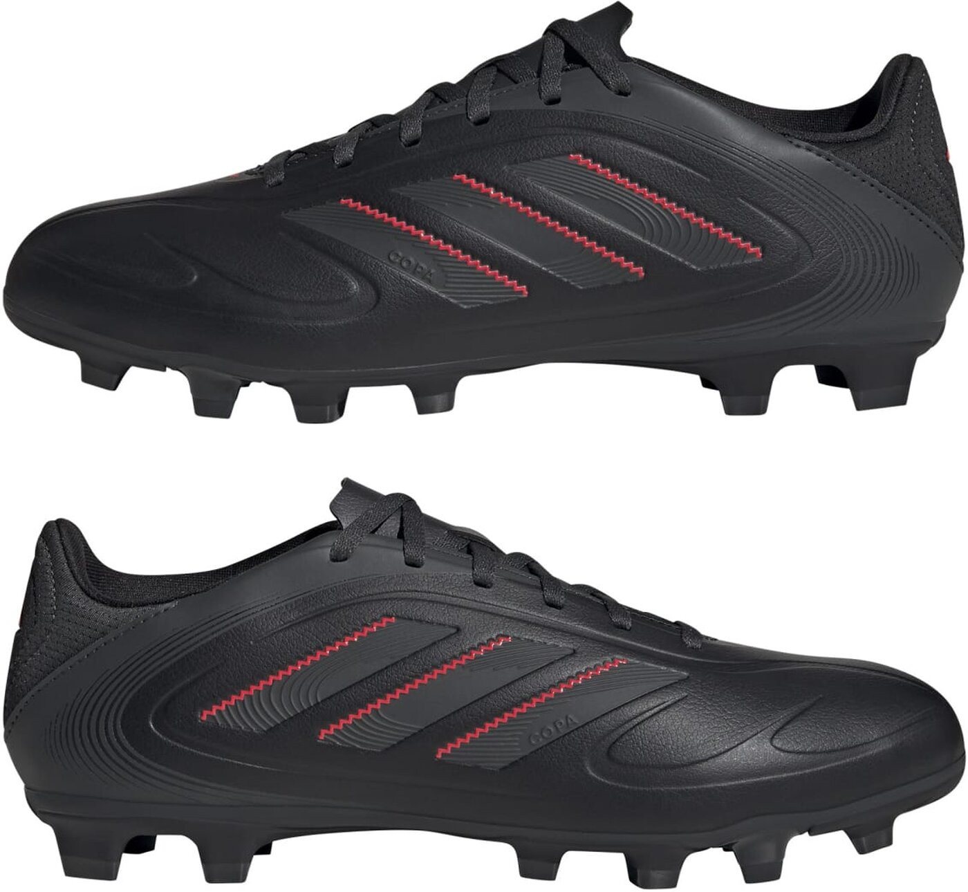 adidas Sportswear COPA PURE III CLUB FG/MG CBLACK/CARBON/LUCRED Fußballschuh Bild 5