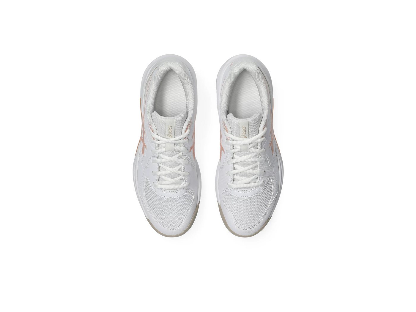 Asics GEL-DEDICATE 9 CLAY WHITE/CANTALOUPE Tennisschuh Bild 3