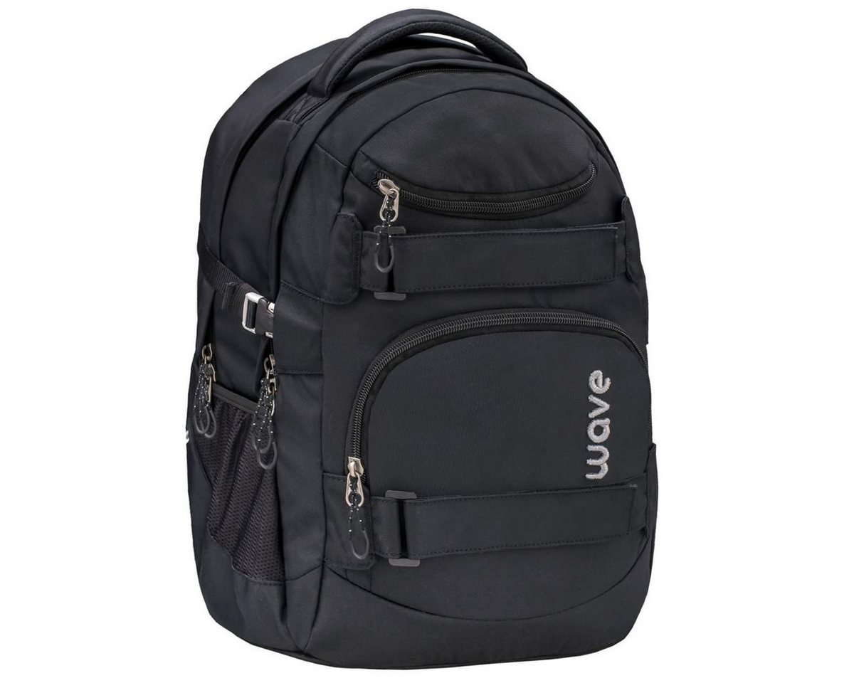 Wave Schulrucksack "Infinity" Rucksack Schule für Mädchen Jungen Teenager, Schultasche, ab 5. Klasse, weiterführende Schule