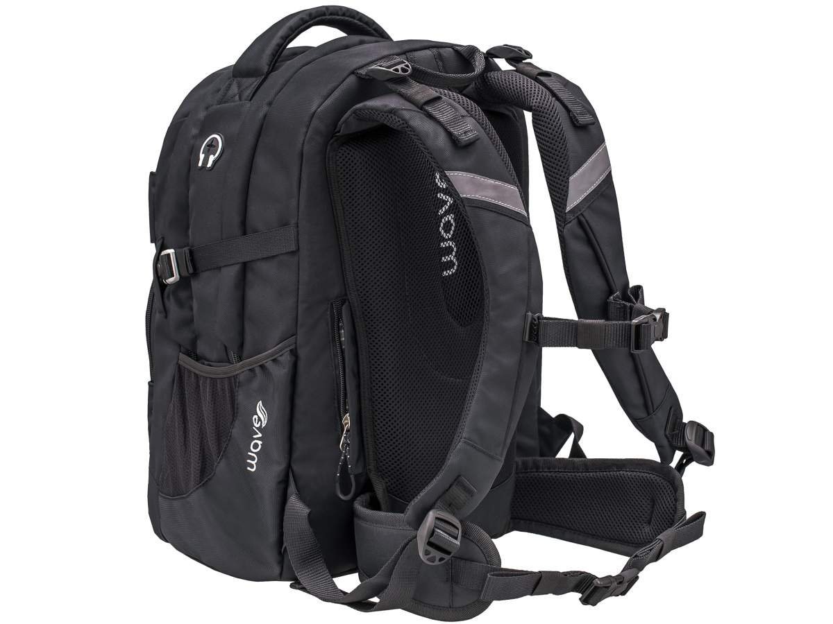 Wave Schulrucksack "Infinity" Rucksack Schule für Mädchen Jungen Teenager, Schultasche, ab 5. Klasse, weiterführende Schule Bild 3