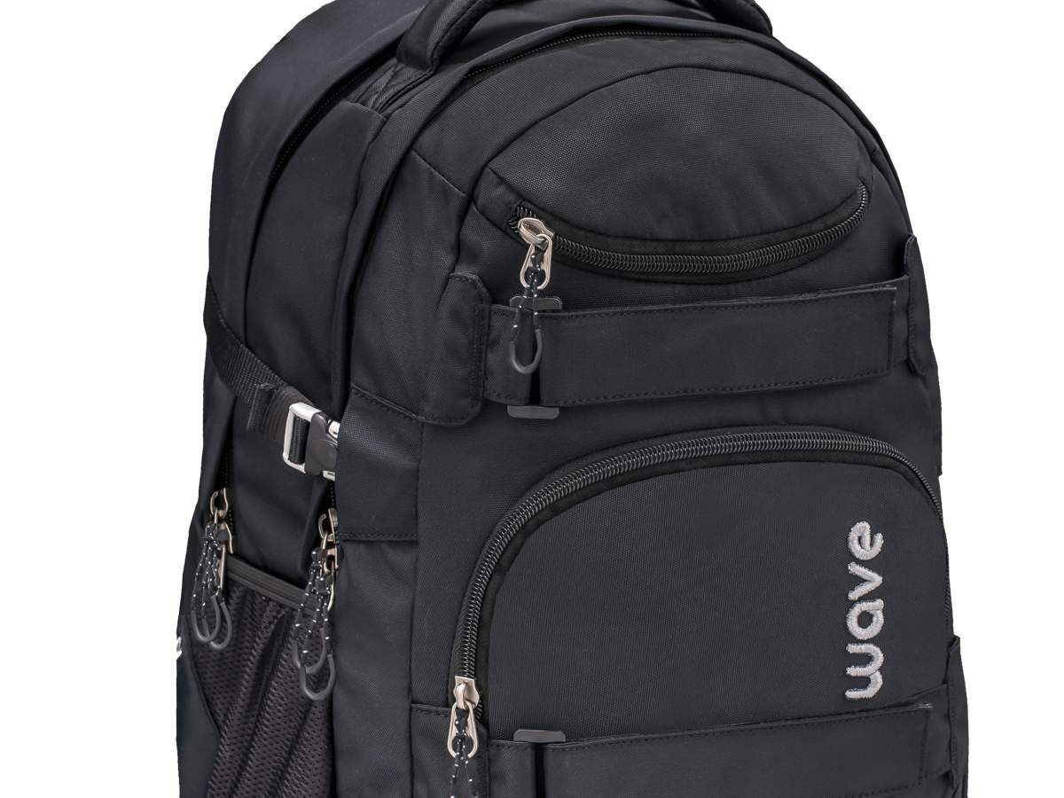 Wave Schulrucksack "Infinity" Rucksack Schule für Mädchen Jungen Teenager, Schultasche, ab 5. Klasse, weiterführende Schule Bild 5
