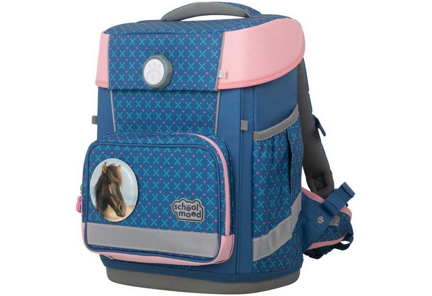 SCHOOL-MOOD® Schulranzen Schulranzenset 7-tlg. Champion Mila Pferd