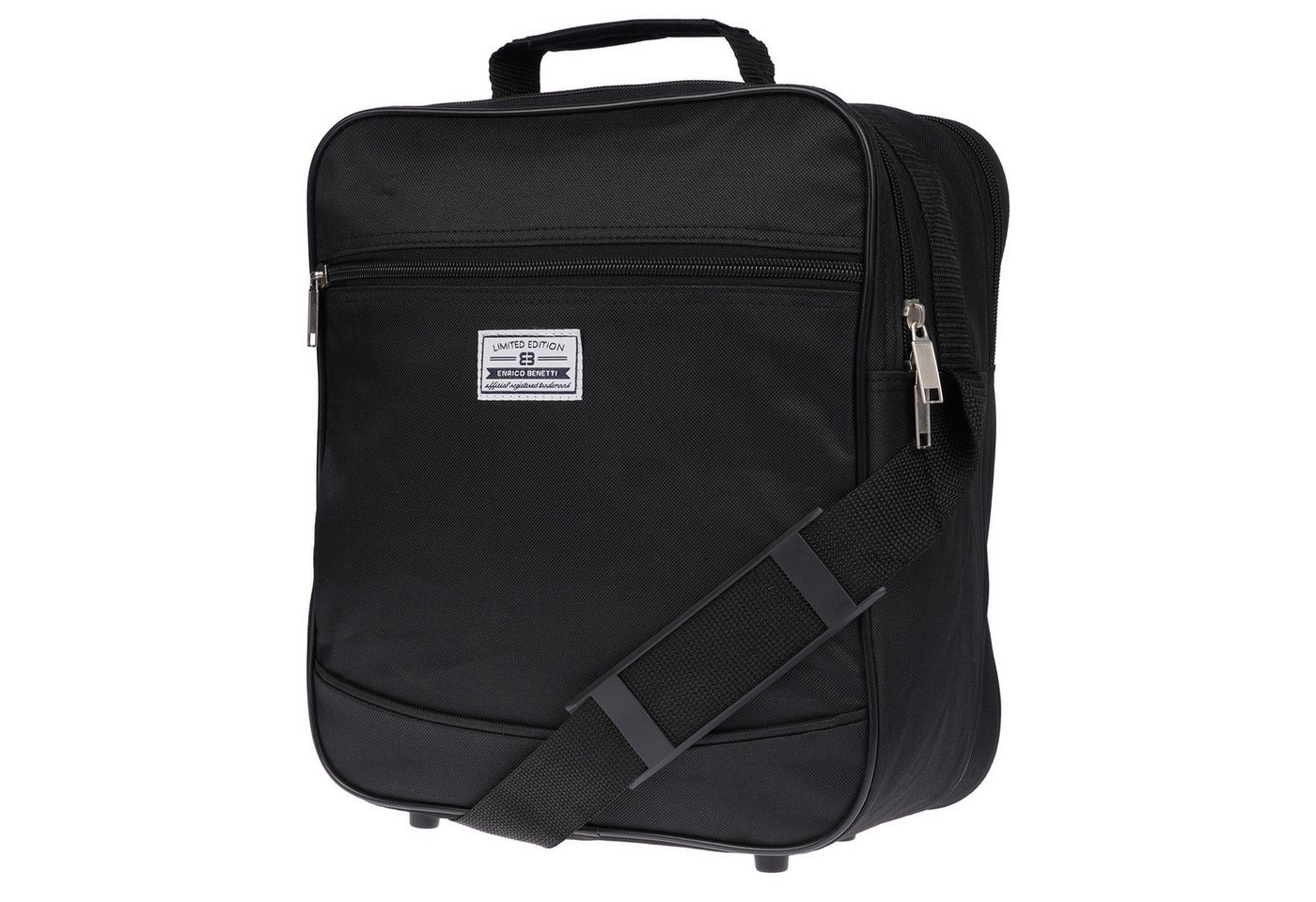 Christian Wippermann Businesstasche Große Herren Tasche Arbeitstasche Umhängetasche Flugbegleiter Messenge (einzeln), Verstellbarer Schulterriemen Bild 5
