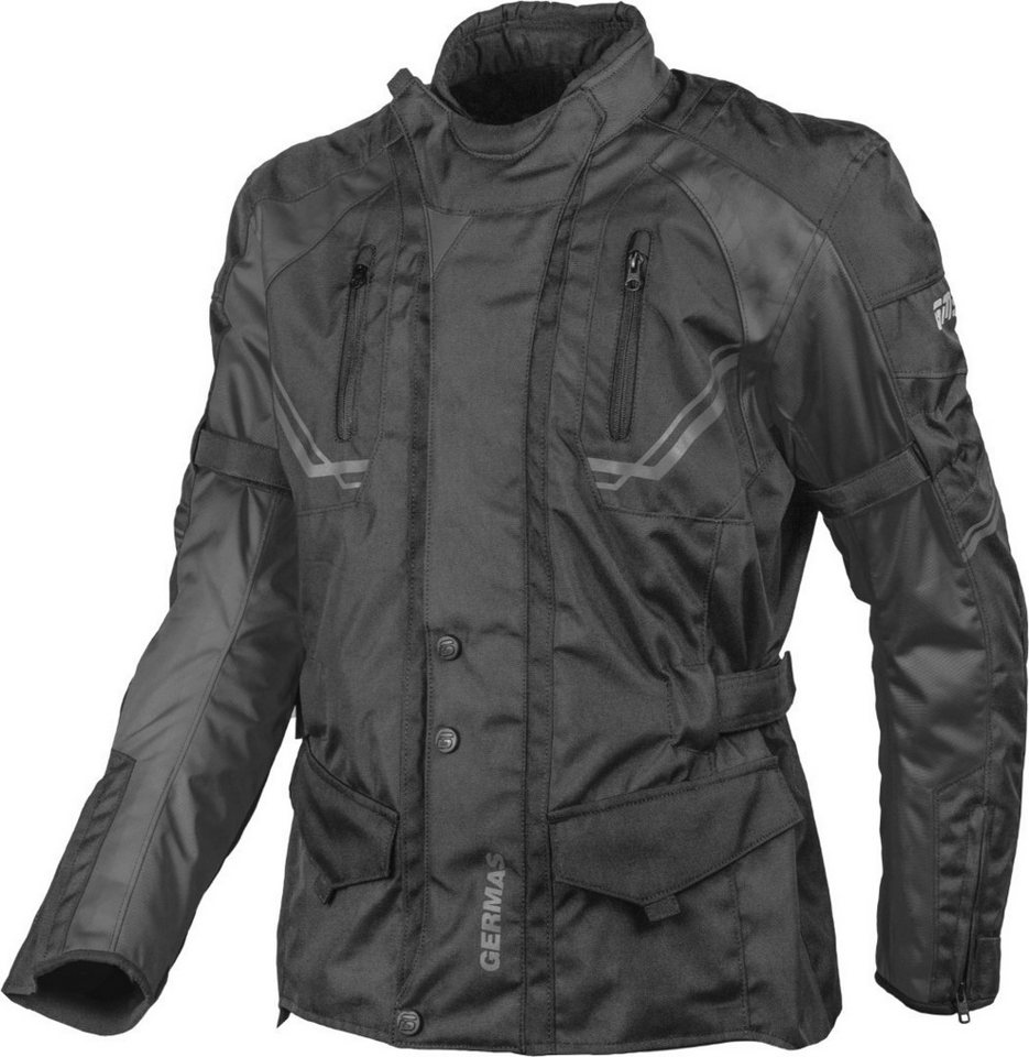 gms Motorradjacke GMS Taylor Motorrad Textiljacke herausnehmbares Innenfutter,wasserdicht Bild 2