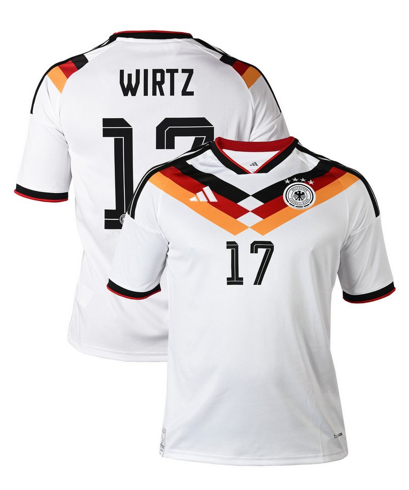 adidas Performance Fußballtrikot DFB WM Home Trikot 2026 mit Flock Wirtz 17 Bild 2