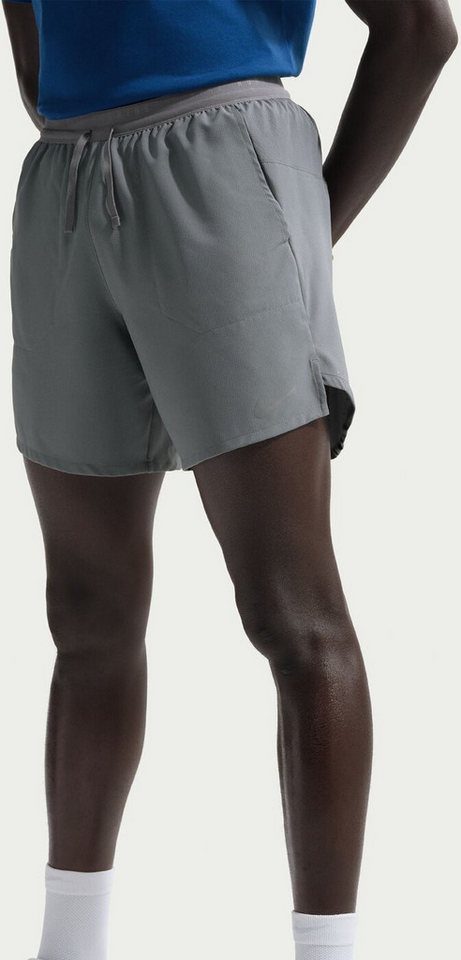 Nike Trainingsshorts M NK DF STRIDE 7IN BF SHORT SMOKE GREY/SMOKE GREY/DK SMOKE Bild 2