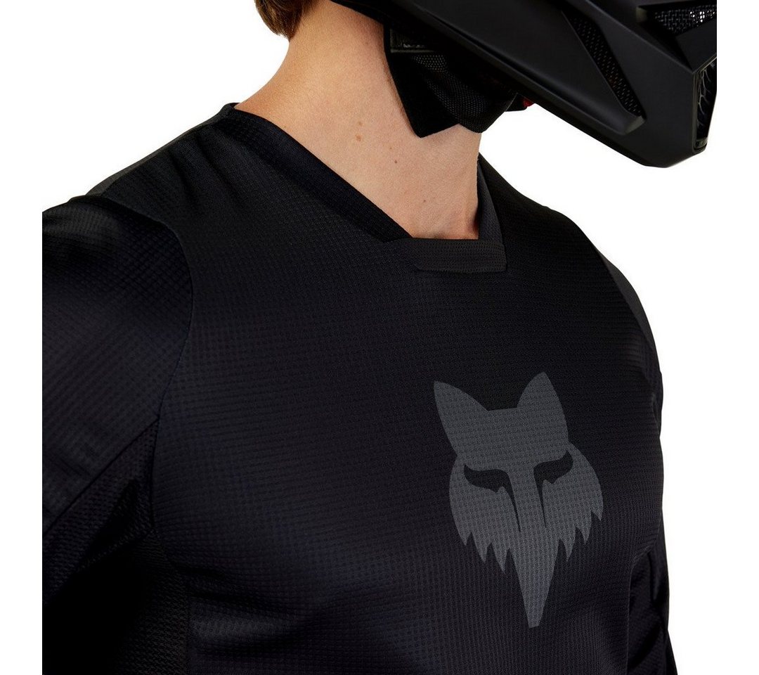 Fox Racing Motocross-Shirt 180 Blackout 2023 Motocross Jersey Atmungsaktiv