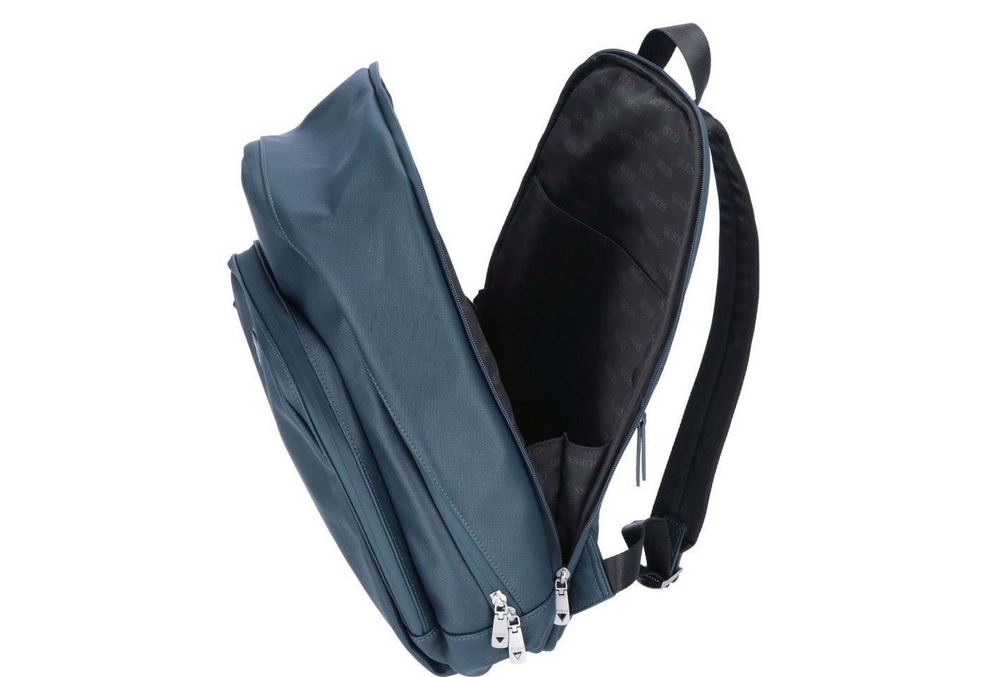 Guess Freizeitrucksack GUESS Rucksack Certosa Saffiano Eco teal (1-tlg) Bild 5