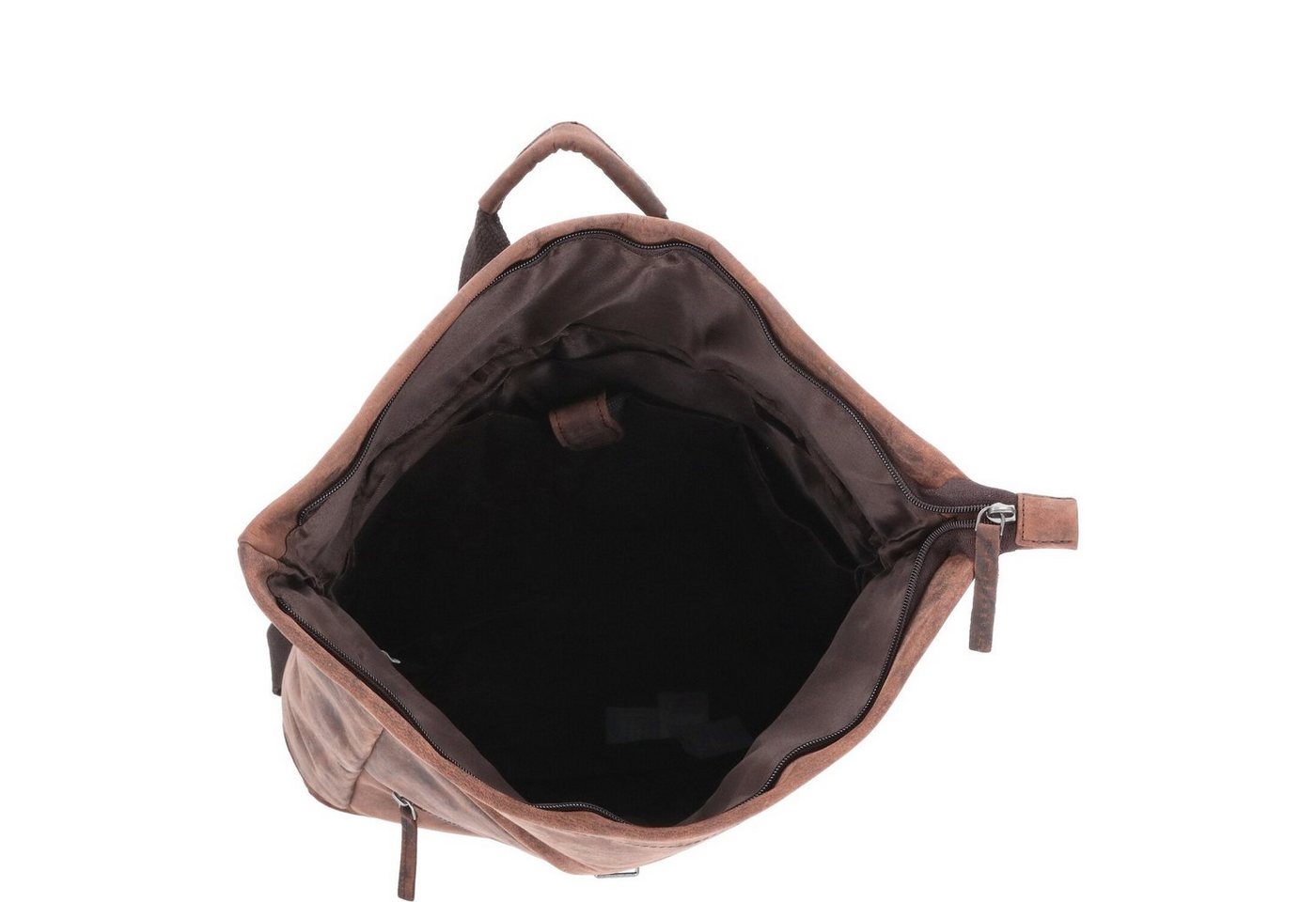 The Skandinavian Brand Rucksack The Skandinavian Brand Leder Rucksack Hunter Tan (Stück, Stück)