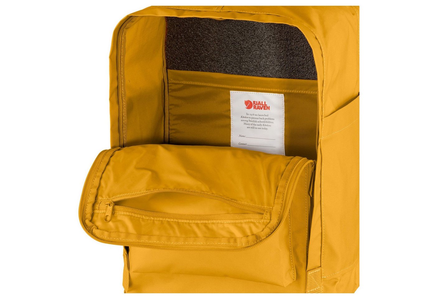 Fjällräven Schulrucksack Kånken Laptop 17" - Rucksack 42 cm (ochre) Bild 4
