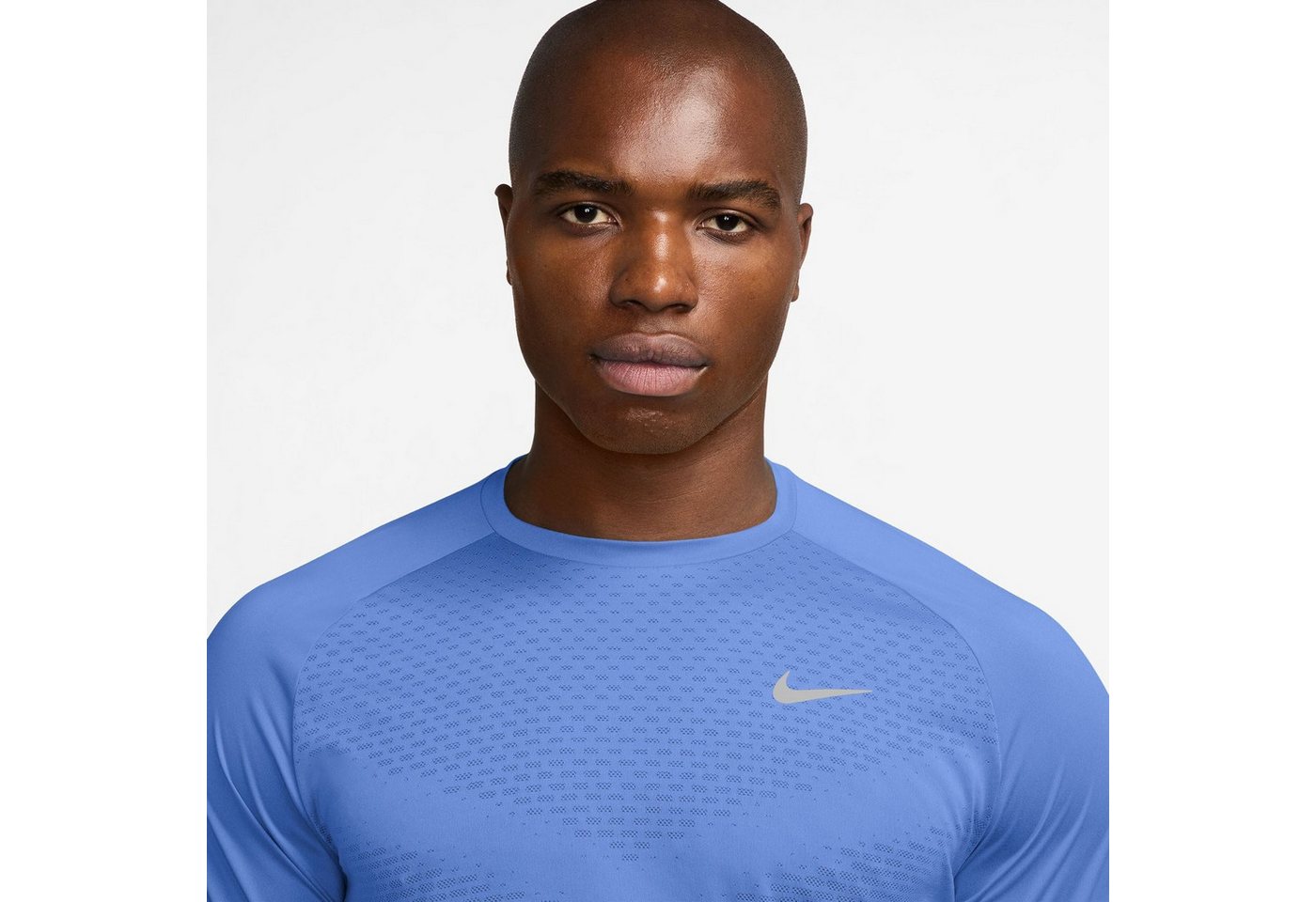 Nike Laufshirt M NK DFADV STRIDE SS TOP ROYAL PULSE/REFLECTIVE SILV Bild 3