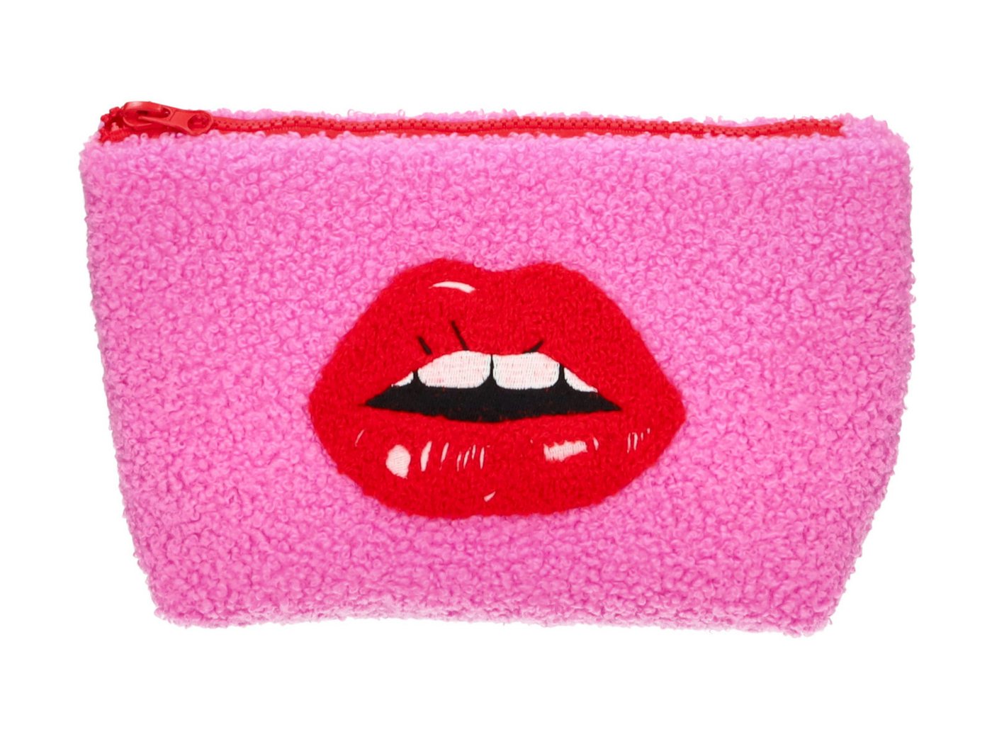 Giftcompany Kosmetiktasche Voyage Teddy Tasche M Lippen pink 25cm