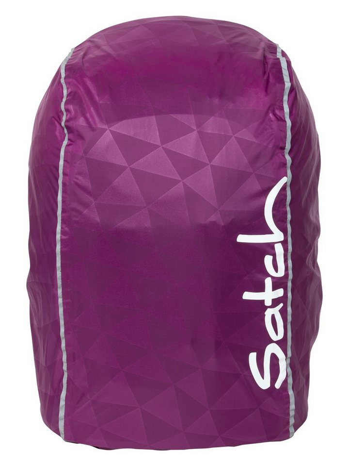 Satch Schulranzen Regencape Lila (1 Stück), Regenschutz, Regenhülle, für Pack/Match/Air/Sleek Bild 2