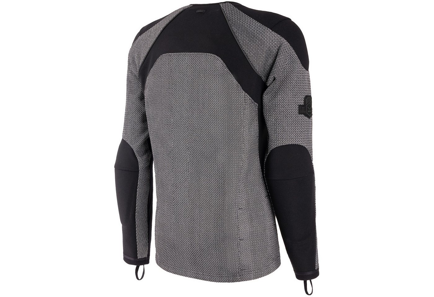 Knox Motorradbekleidung Motorradjacke Knox Urbane Pro MK3 Protektorenjacke Silber / Schwarz Herren motorradjacke herren