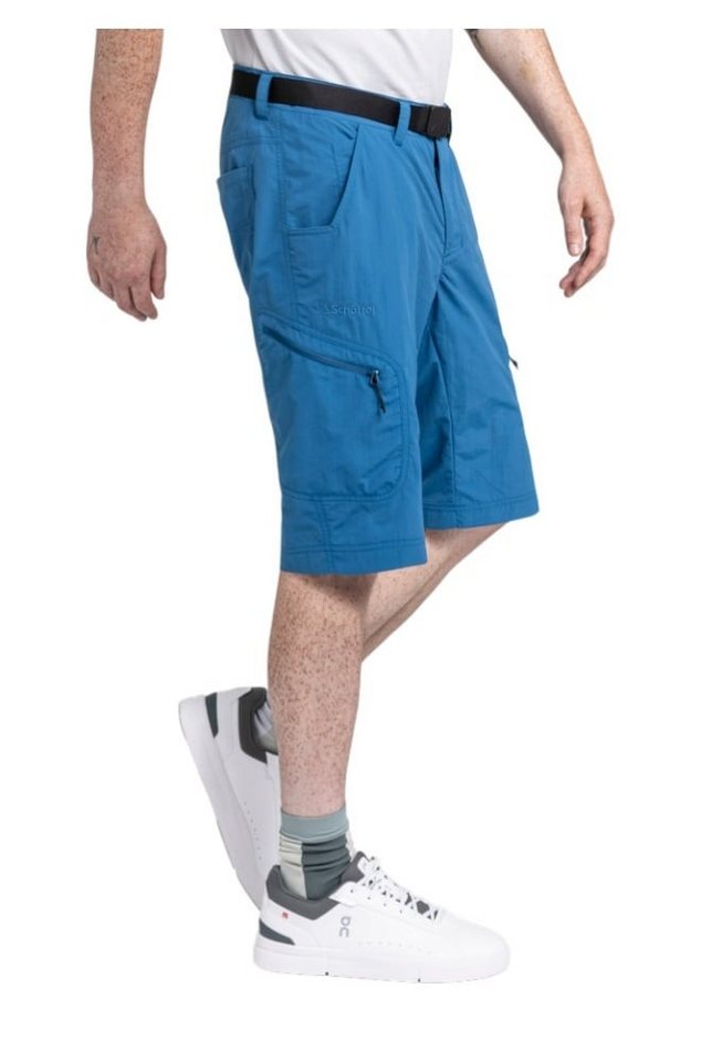 Schöffel Trekkinghose Reise-Wanderhose Silvaplana2 kurz (UV-Schutz) blau Herren Bild 2