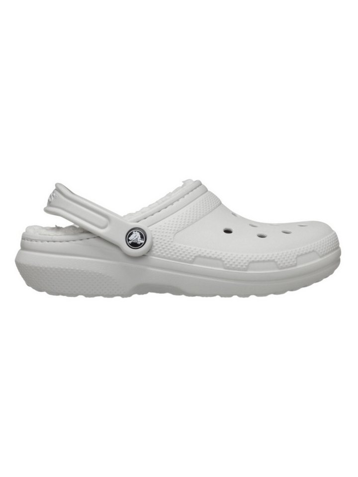 Crocs Sandale Classic Lined Clog (mit Innenfutter) beige/weiss - 1 Paar Badeschuh Bild 3