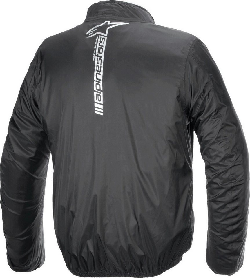 Alpinestars Regenanzug Alpinestars Hurricane V2 Regenjacke Schwarz 4XL, motorrad regenjacke Bild 2